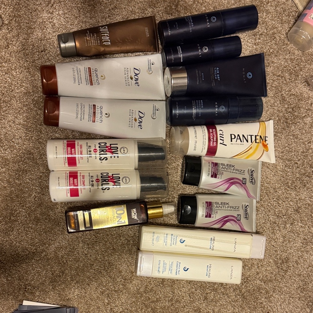 Assorted Hair Care Products